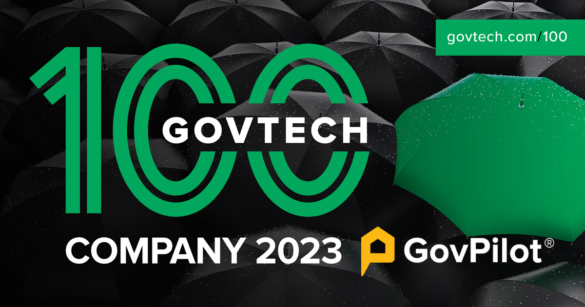 post GovPilot Named to 2023 Government Technology Magazine Top 100 List, Marks Sixth Consecutive Year