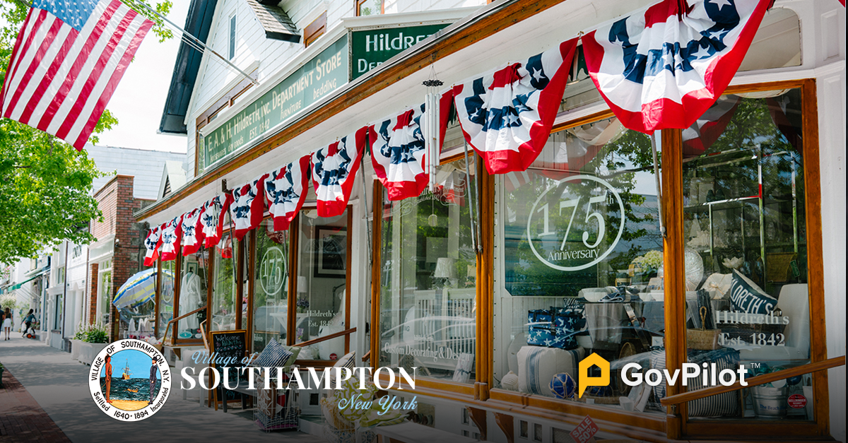 post Village of Southampton, New York Pursues Digital Transformation