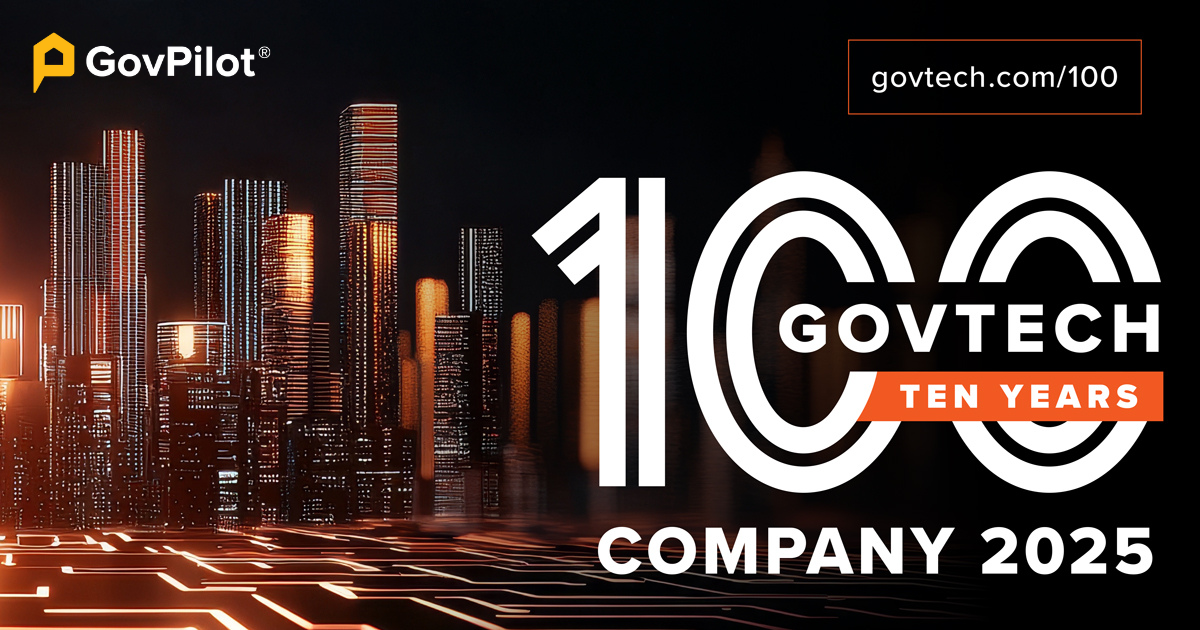 post GovPilot Named to 2025 GovTech 100 List, Celebrated for Driving Government Innovation and Community Impact